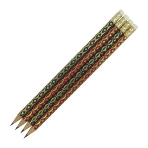Four Elegant Bridge Pencils with erasers