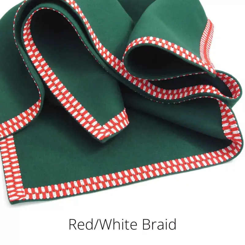 red white braid free cloth offer