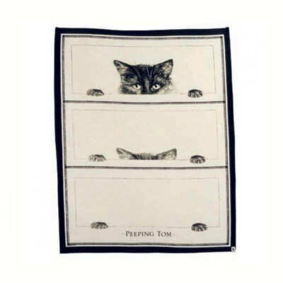 Cotton Tea Towel – Peeping Tom