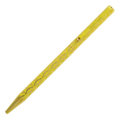 SALE Harlequin Gold Plated Pen – Yellow