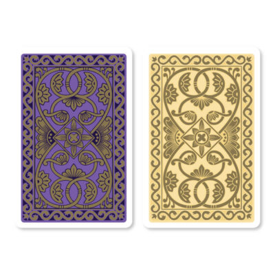 Emporium Premium Quality Playing Cards – Purple and Vanilla