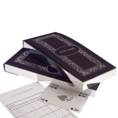 Gilt Edged Luxury Personalised Score Cards