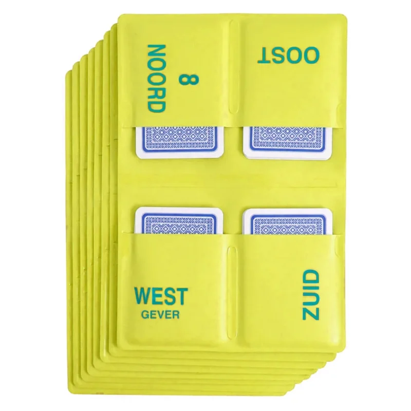 yellow jannersten duplicate bridge wallets dutch wording