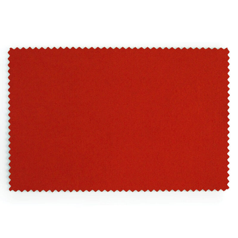 Bright Red Extra Wide British Baize