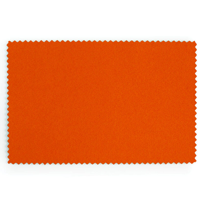 Bright Orange Extra Wide British Baize