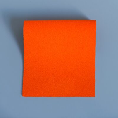 Extra Wide Baize, Bright Orange