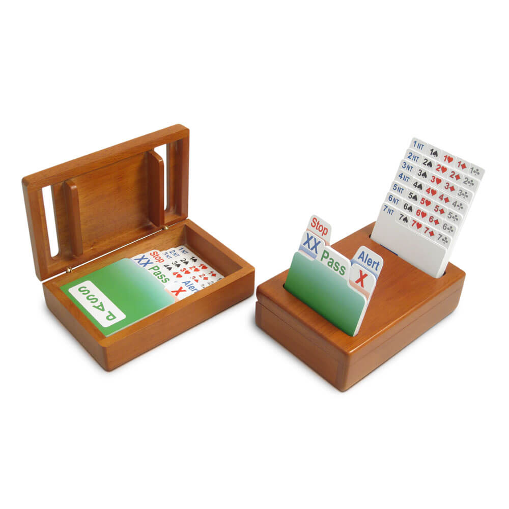 Wooden Bridge Bidding Boxes, Cherry