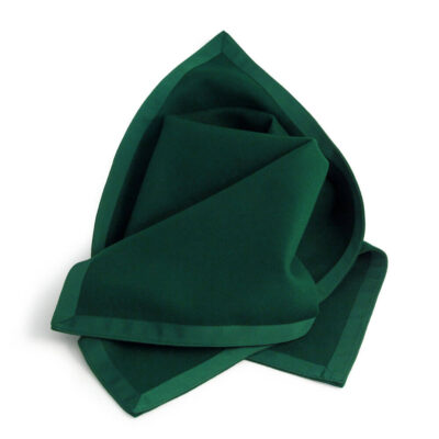 Green Baize Bridge Cloth – Green Petersham Edging