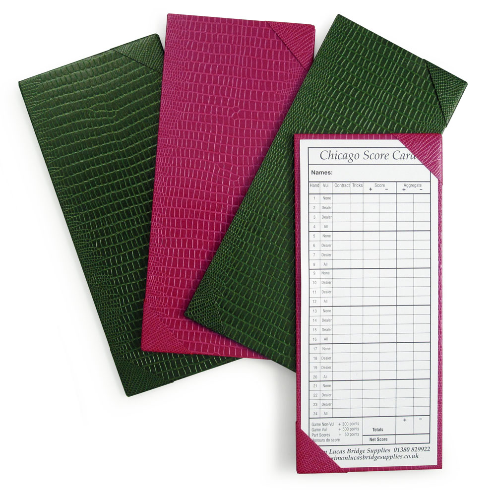 Iguana Score Card Holders