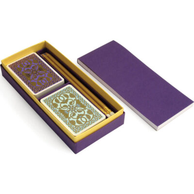 Emporium Gift Set Purple and Duck Egg
