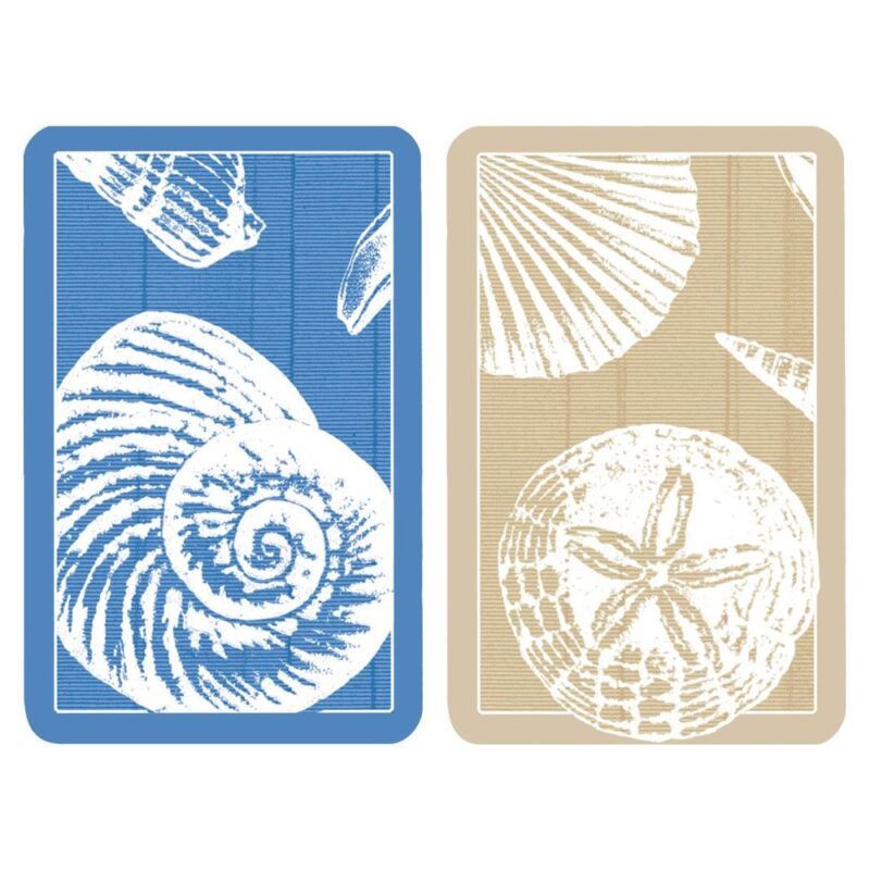 caspari shells playing cards