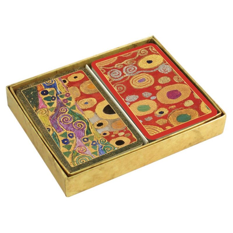 caspari vieninese nouveau presentation boxed playing cards