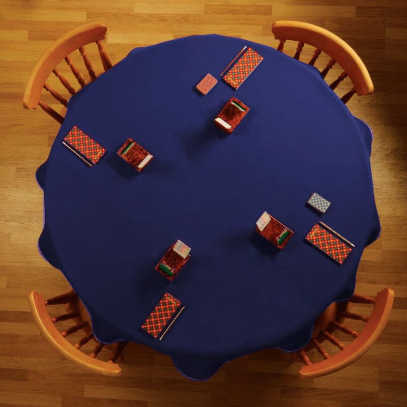 bespoke custom baize round table cloth modern interiors