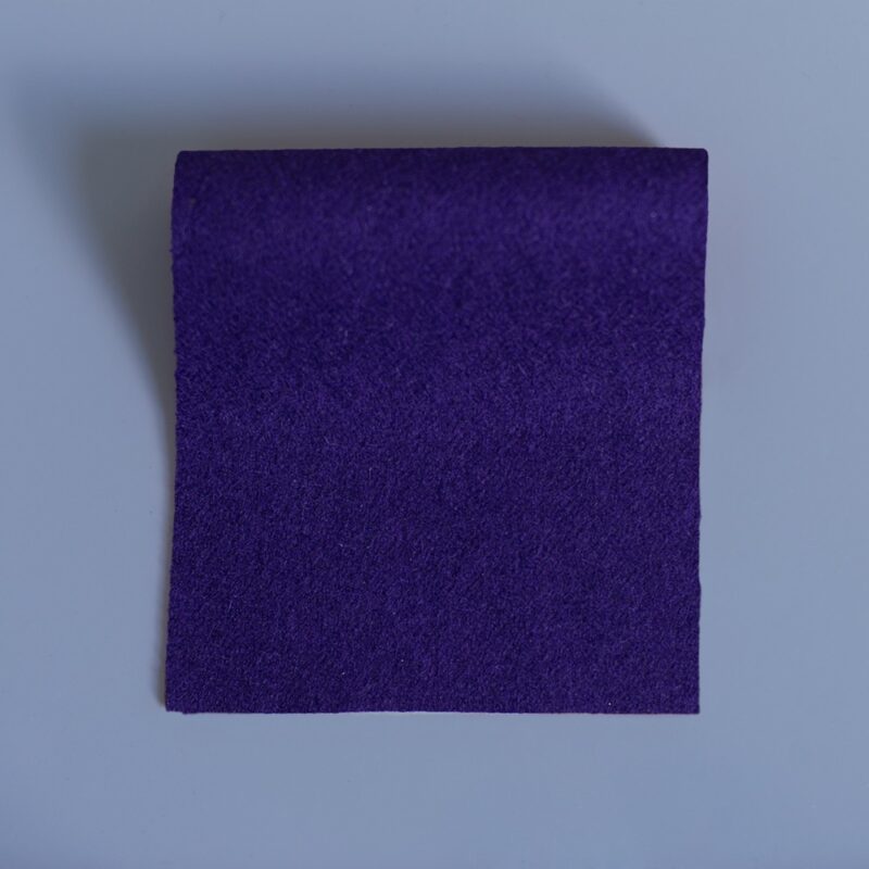 100% Merino Wool Baize Purple