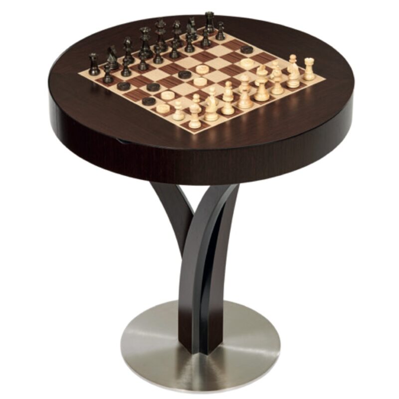 dal negro gorgone luxury gaming table with chess
