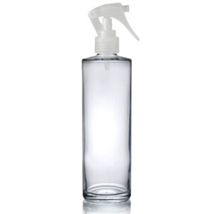 Glass Spray Bottle with Trigger, 250ml