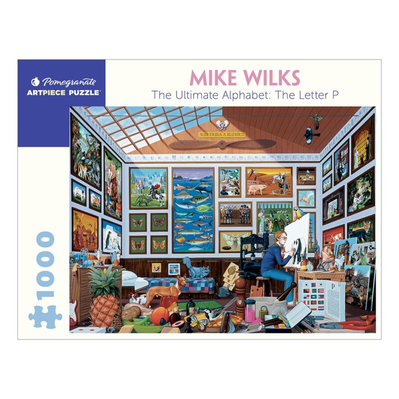 Mike Wilks: The Letter P, 1000 Piece Puzzle