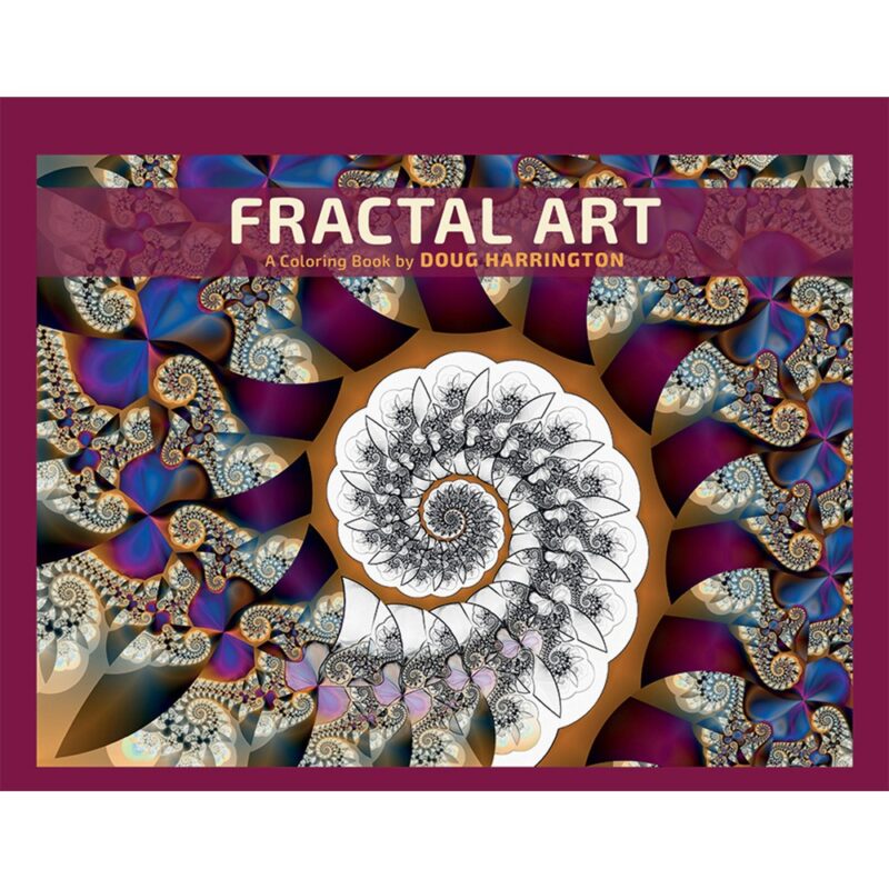 Fractal Art Colouring Book