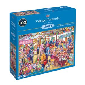 Village Tombola 1000 Piece Jigsaw Puzzle