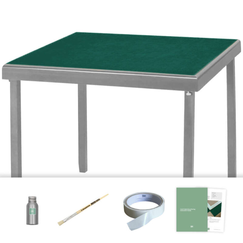 Green Baize Card Table Recovering Kit