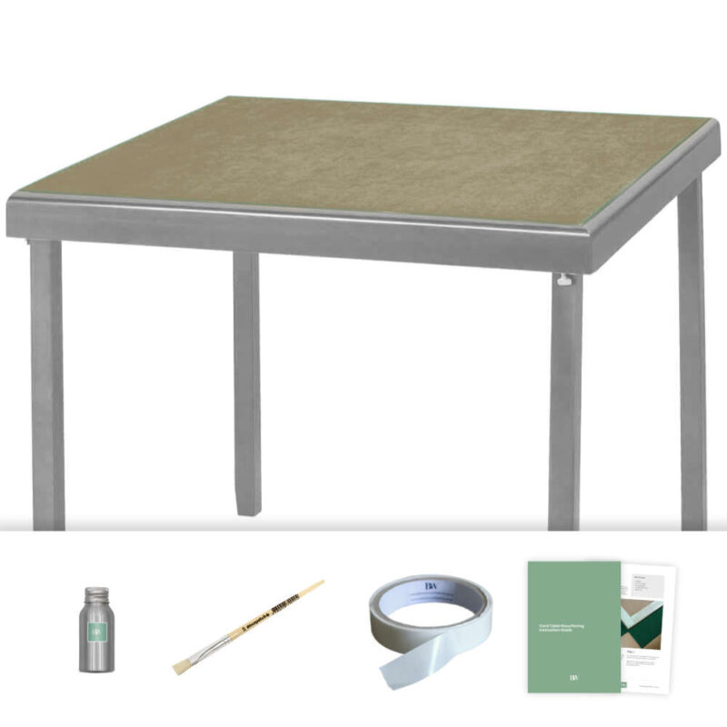 sand baize card table recovering kit