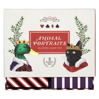 Berkley Bestiary Animal Portraits Playing Cards