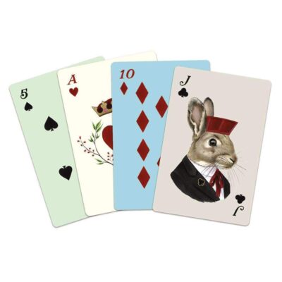 Berkley Bestiary Animal Portraits Playing Cards