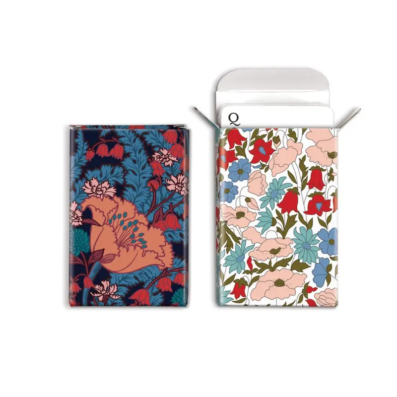 liberty floral playing card set playing cards liberty london