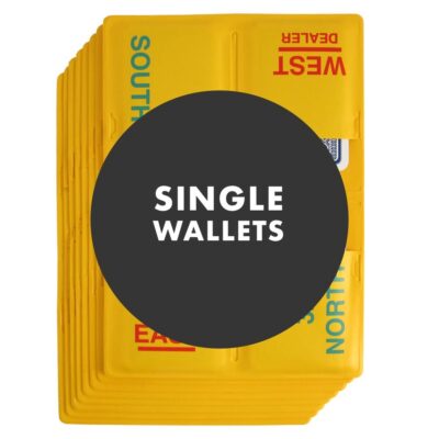 Imperfect Single Duplicate Bridge Wallets