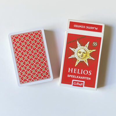 Red Helios Single Pack Playing Cards