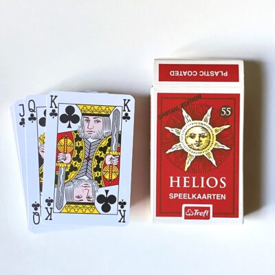 Red Helios Single Pack Playing Cards