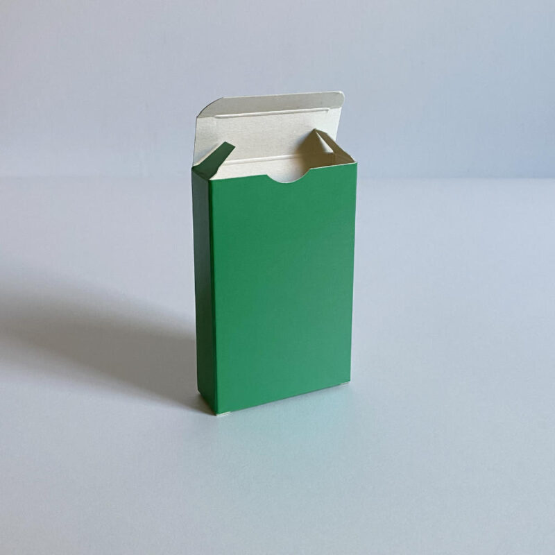 emerald colour tuck boxes for playing cards