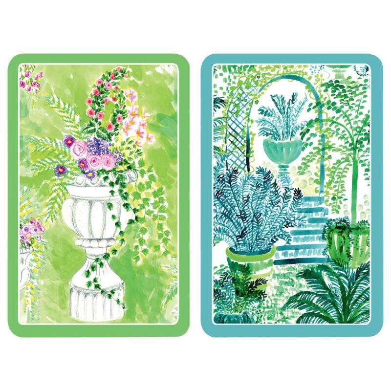 caspari decorative playing cards jardin du luxembourg