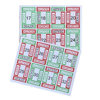 Fleming Replacement Stickers for Duplicate Boards