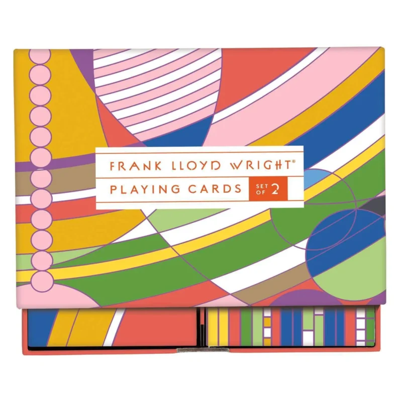 frank lloyd wright playing card set