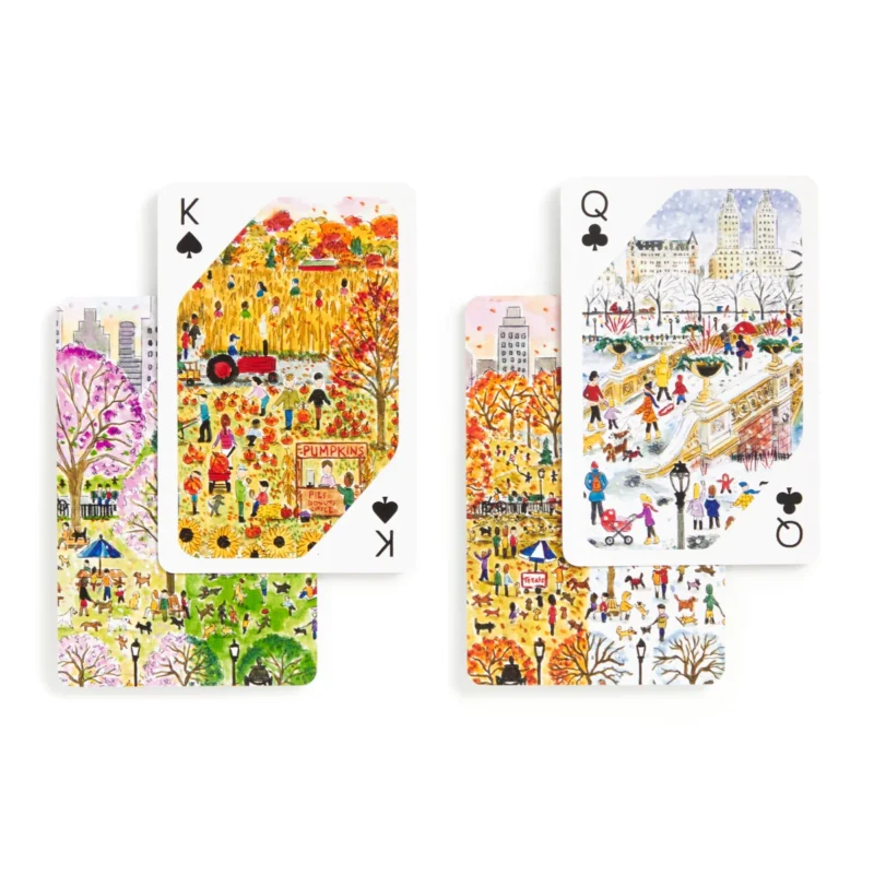 michael storrings four seasons playing cards set court cards