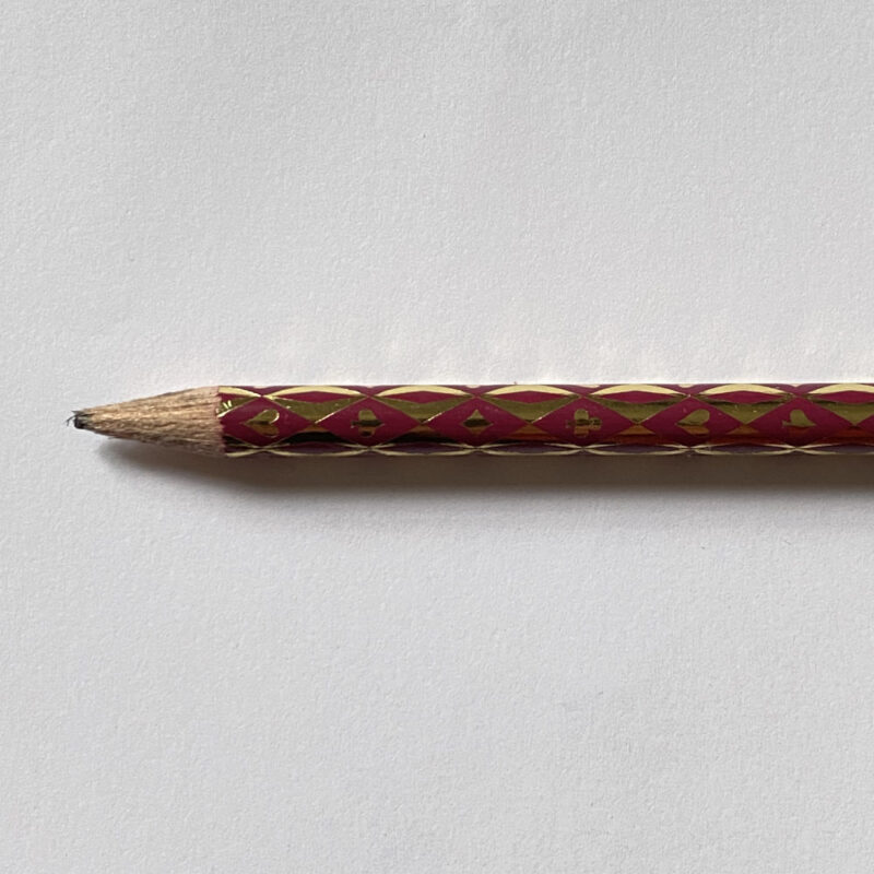 discounted pencils for bridge - burgundy