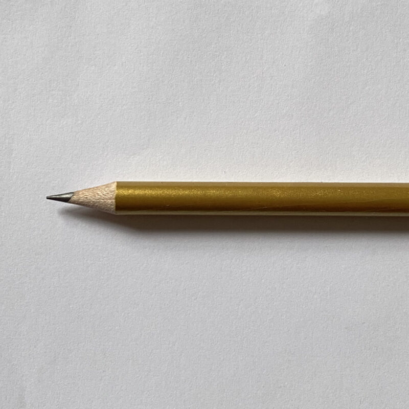 discounted pencils for bridge - gold