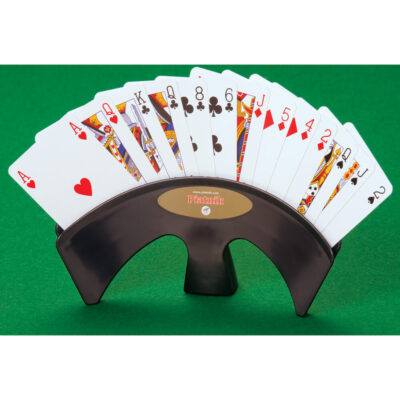 Deluxe Table Playing Card Holder – Black