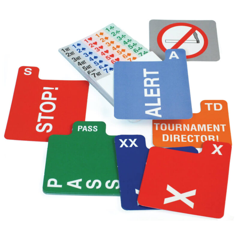 Jannersten Replacement Bidding Cards - Left Handed