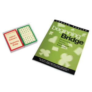 Beginning Bridge by Andrew Robson Book and Arrow Cards