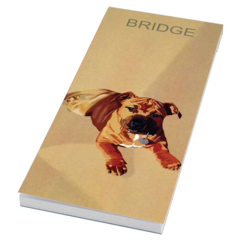 Simon Lucas Bridge Score Pad - Freddie