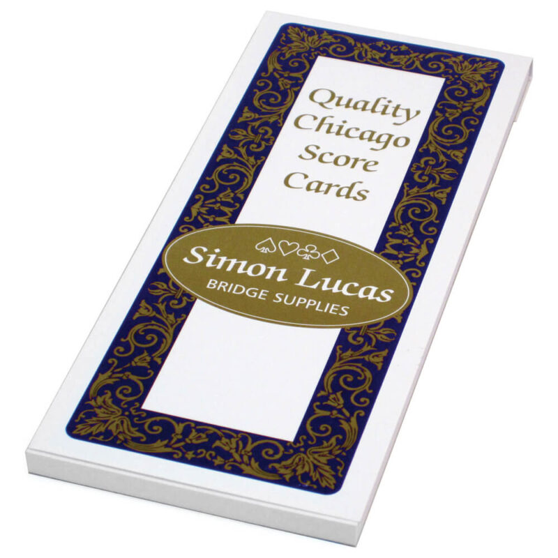 Simon Lucas Chicago Bridge Score Pad - Emporium