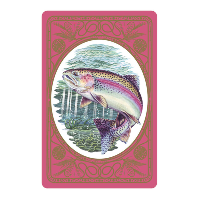 Rainbow Trout Premium Quality Playing Cards