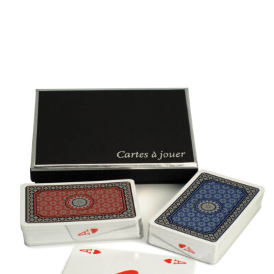 Premium Quality Playing Cards – Antlia – Silver Gilt
